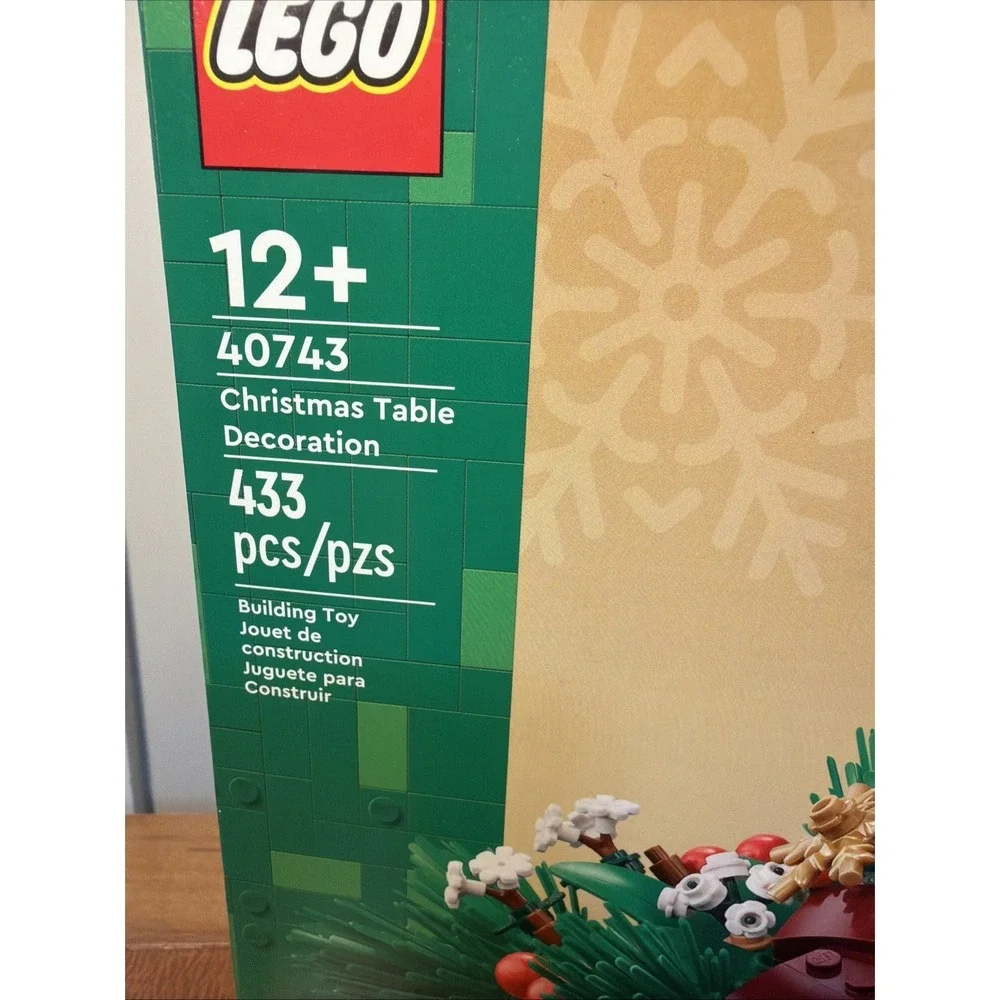 Lego‎ 40743 Christmas Table Decoration New Sealed Unopened